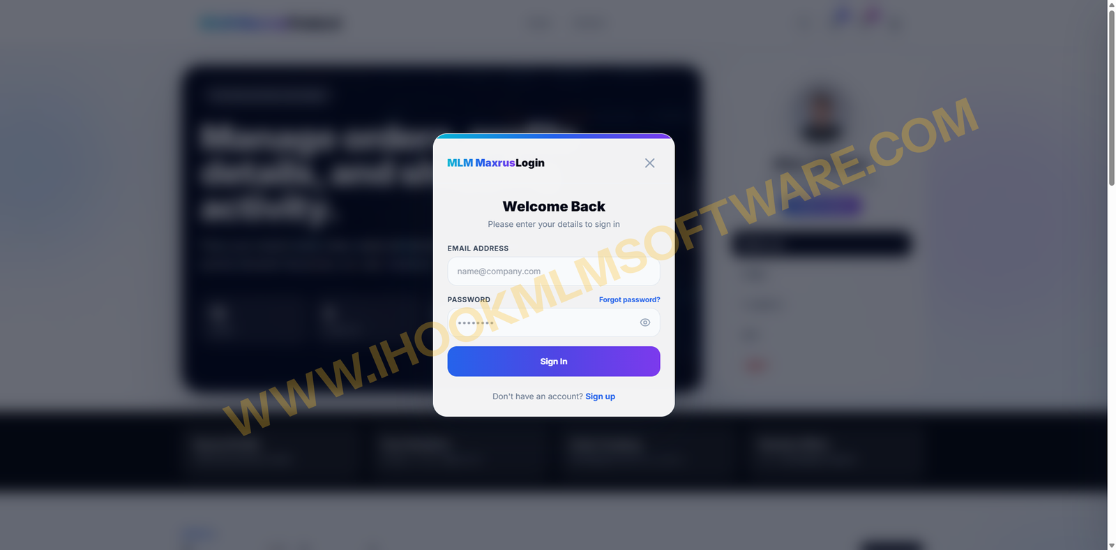 Login Preview