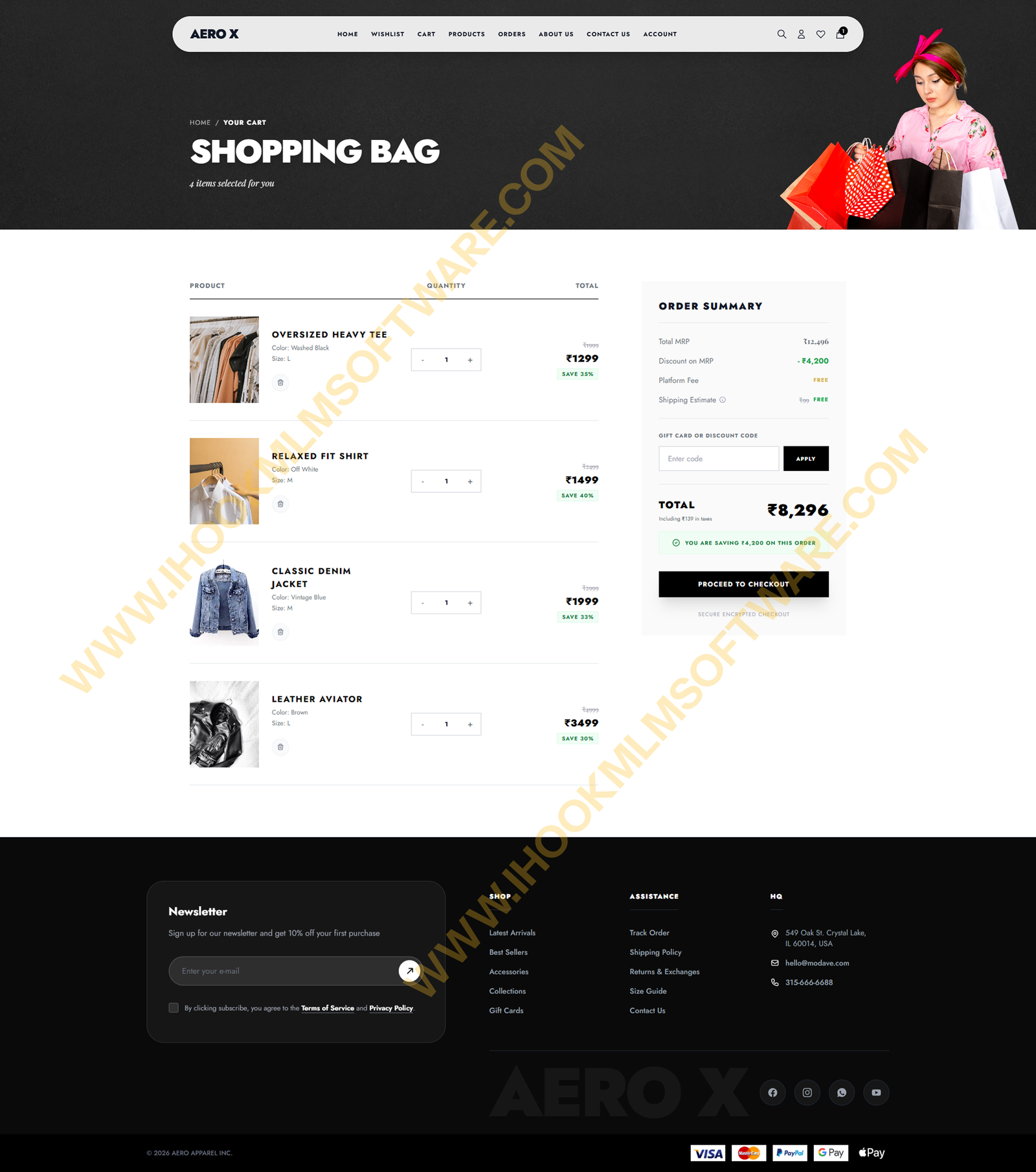 Cart Preview