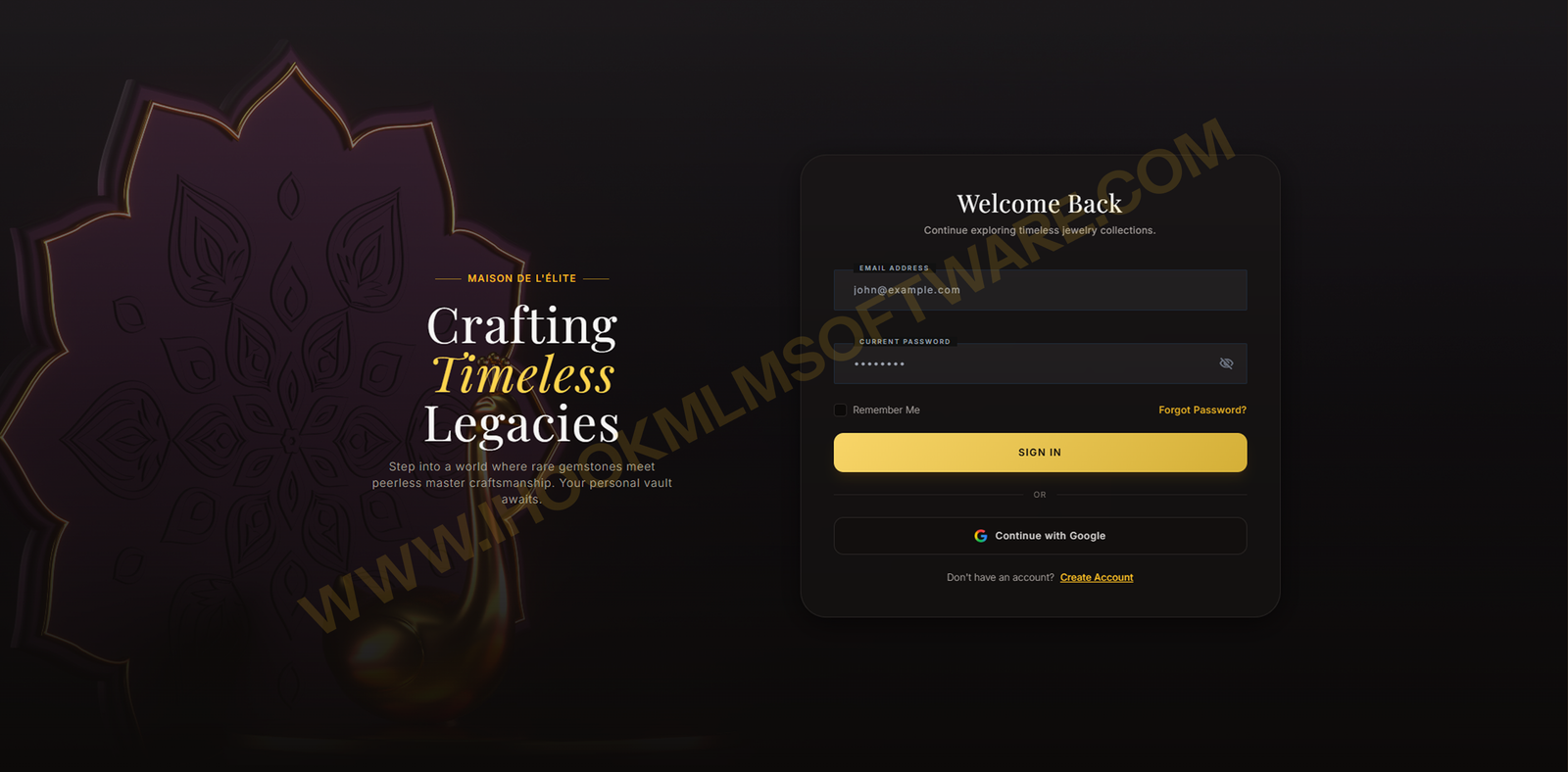 Login Preview
