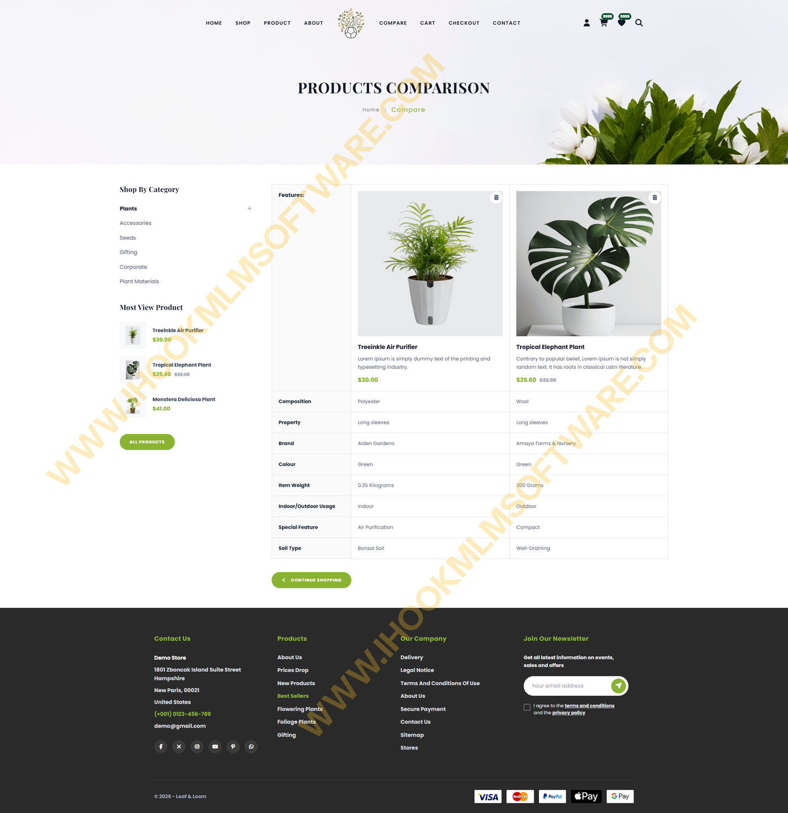 Compare Preview