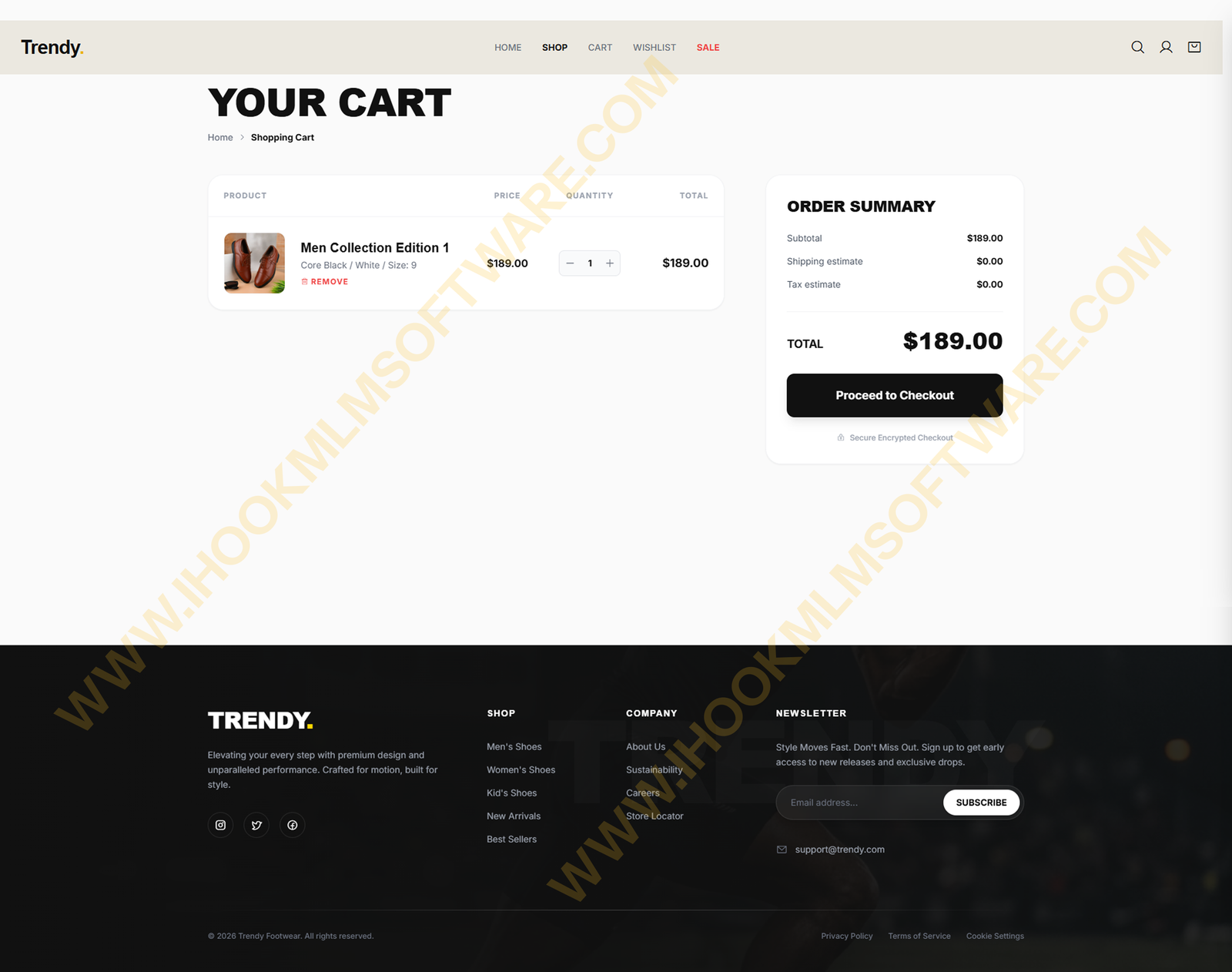 Cart Preview