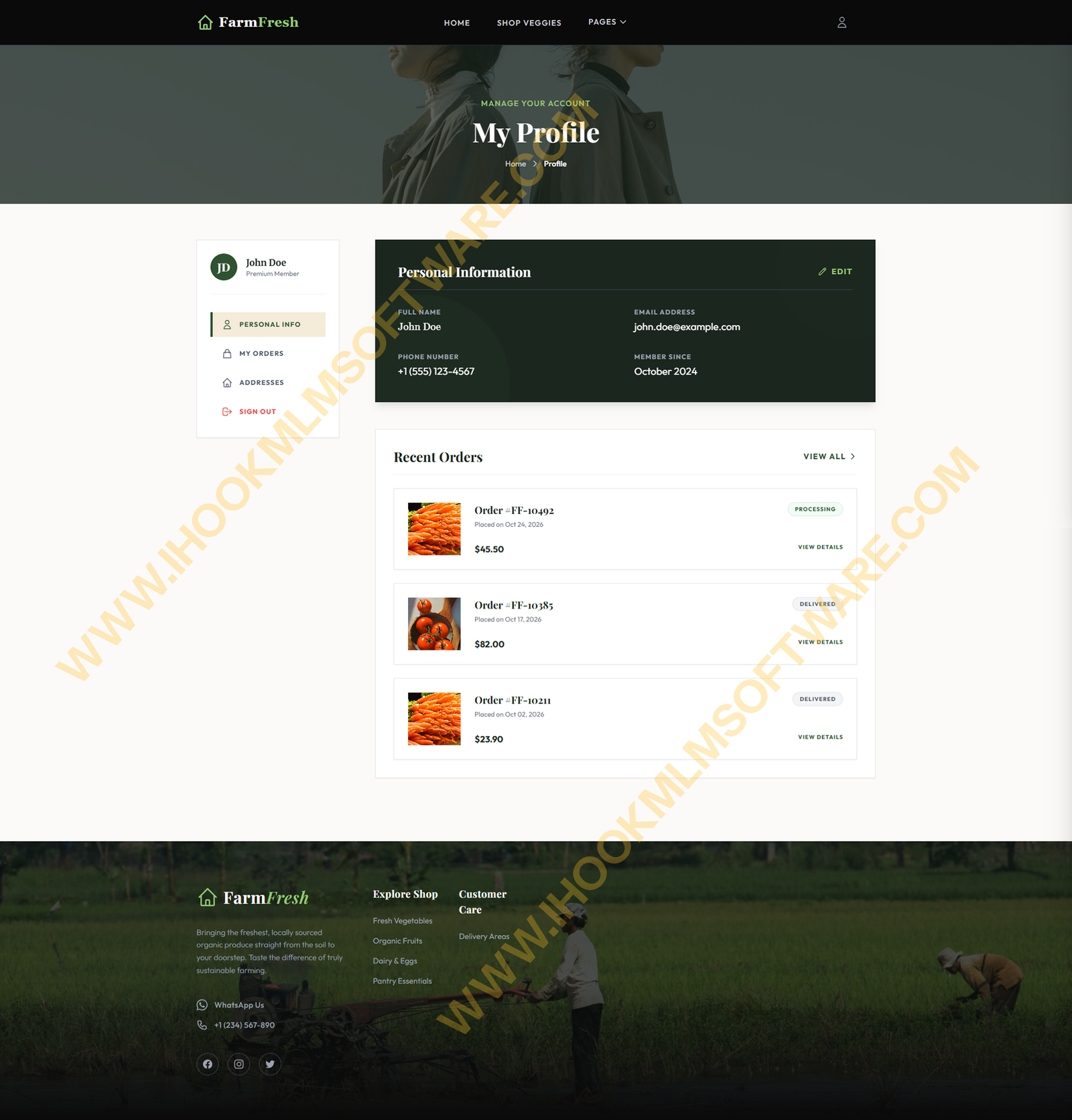 Profile Preview