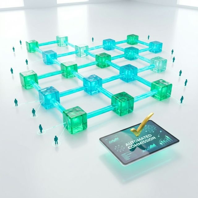 Transparent Commission and Reward Distribution